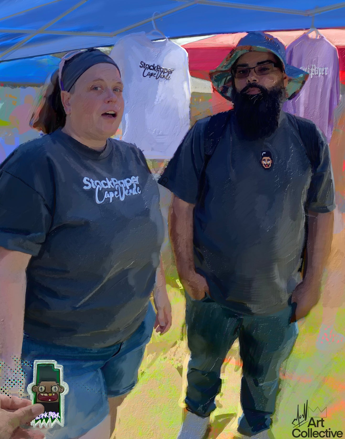 STACKPAPER Exclusive : Custom Digital Portrait Bundle